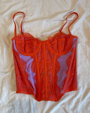 Out From Under Corset Top Urban Outfitters thumbnail 1