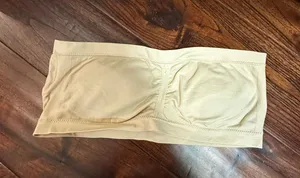 nude bandeau bra Tan Size XS thumbnail 1