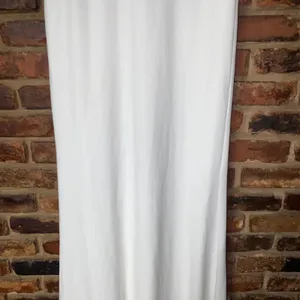 NWOT Lulus Feeling of Forever White Sleeveless Mermaid Maxi Dress Women's Medium thumbnail 5