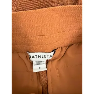 Athleta Echo Shorts Rust Orange Athletic Pocket Shorts Size 0 thumbnail 4