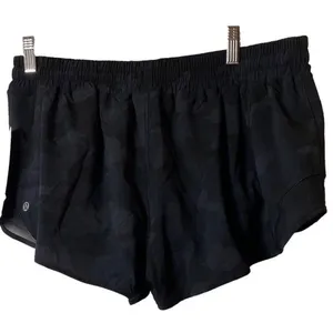 NWT Lululemon Hotty‎ Hot Low-Rise Lined Short 2.5" Camo Deep Coal Multi Black 14 thumbnail 2