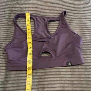 Zella Women's Yoga Sports Bra Purple Shake Size XS thumbnail 3
