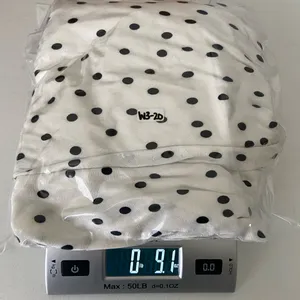 EUC RIXO women’s basketball team white cream black polka dot‎ ruffle lined dress thumbnail 7