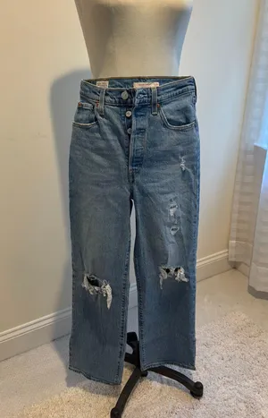 Levi’s Ribcage Straight Jeans thumbnail 1