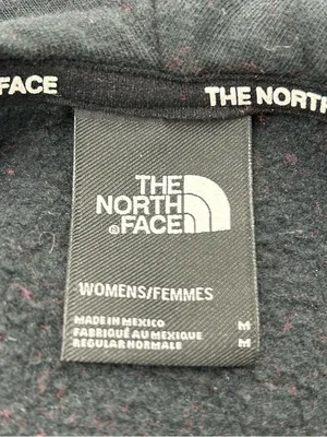 The North Face Women’s M Red Black Fleece Logo Hoodie Pullover NF0A3X75 thumbnail 2