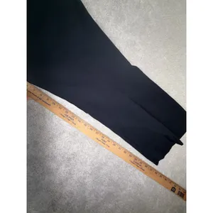 NWT Abercrombie Women's 18/34 Black Tailored Straight Dress Pants Curve Love thumbnail 11