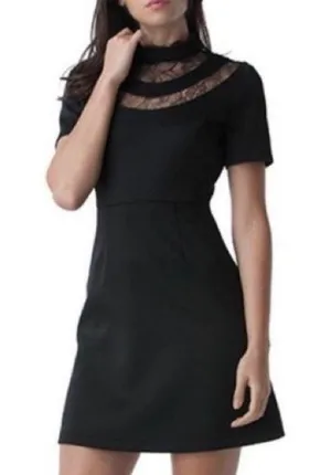 XTaren Mock Lace Collar A Line Formal Dress thumbnail 3