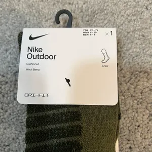Nike Outdoor Cushioned Wool Blend Crew socks 1 pair NEW thumbnail 4