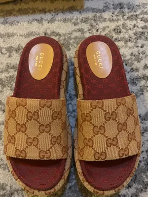 Gucci GG Supreme Platform Sandal Size 35 thumbnail 2