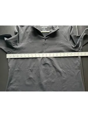 Tommy Bahama IslandZone Women's Black Half-Zip Polo Shirt Size L thumbnail 5