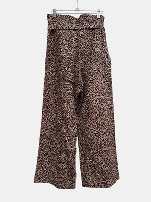Reformation Linen Jackie Wide-Leg Trouser in Bengal thumbnail 8