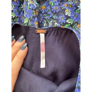Free People NEW‎ WITHOUT TAGS The Avenue Mini Dress small boho cottagecore thumbnail 9