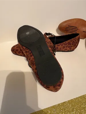 Arizona Jeans Brown Cheetah Mary Jane Flats thumbnail 7
