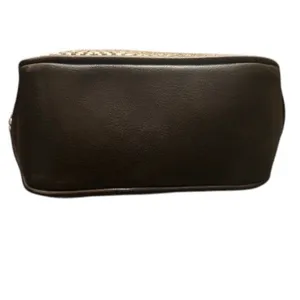 Liz Claiborne Woven‎ Small Crossbody Bag Brown Tan Olefin Cotton Blend Purse thumbnail 3