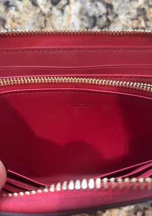 Red Accordion Wallet thumbnail 4