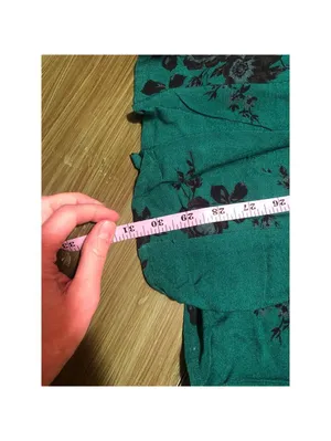 Band of Gypsies NWT Etta Emerald Floral Midi Skirt Size M thumbnail 10