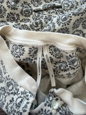 By Anthropologie‎ Waffle-Knit Pajama Set xxs thumbnail 7