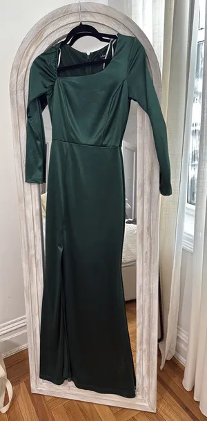 Emerald Green Lulus Dress Maxi thumbnail 1