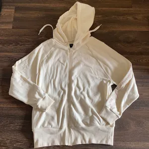 Victoria's Secret Cream Zip Up Hoodie thumbnail 1