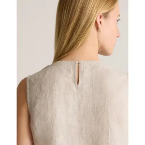 Quince European linen tank top thumbnail 2