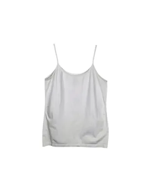 Women's White and Blue Vests-tanks-cami thumbnail 2