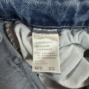KanCan Estilo Cargo Flare Jeans Women's 23 Blue High Rise Wide Leg Utility Y2K thumbnail 4