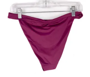 NWT Andie Swim The Caicos Bottom Bikini Bottom Flat Plum Size Medium M NEW thumbnail 9