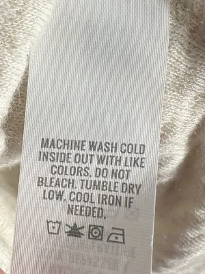 OFFLINE by Aerie Coffee Run‎ Jogger Womens M Cream Textured Sweatpants thumbnail 12