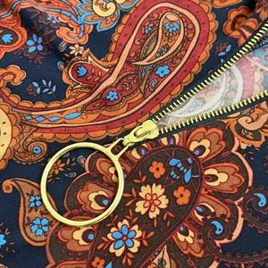 MSK Paisley Print Casual A-line Sheath Long Sleeve Dress Size Large thumbnail 4