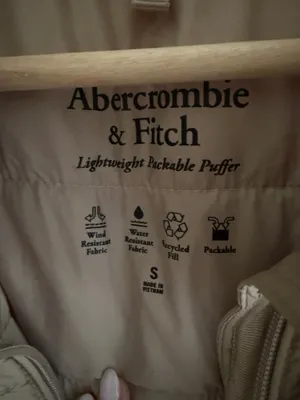 Abercrombie Lightweight Packable Puffer thumbnail 3