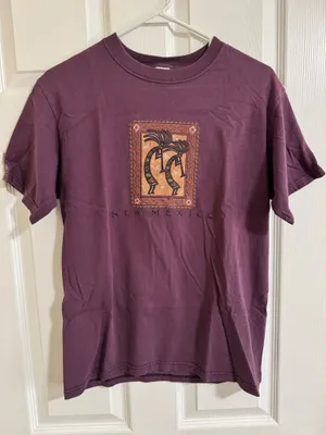 Graphic tee Purple thumbnail 1