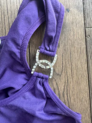 Purple tank top xs thumbnail 3