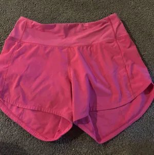 Lululemon Pink Shorts 4" Speed Up thumbnail 1