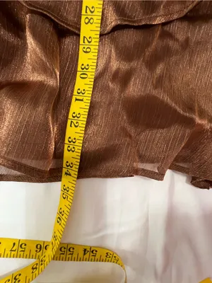 Lulus Ideal Behavior Metallic Tiered Mini Dress thumbnail 12