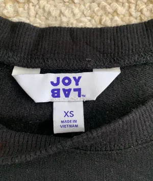 JoyLab Black  Flowy Top thumbnail 2