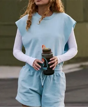 Free People throw and go onsie thumbnail 1