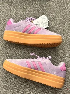 adidas Women's Purple VL Court Bold Sneakers. New size 6 thumbnail 4