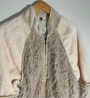 Free People One Aurora Faux Fur Bomber Jacket thumbnail 4