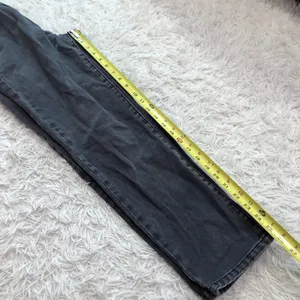 Pacsun Paperbag Straight Leg Mom‎ jeans dark black wash size 23 thumbnail 11