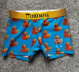 Chicken Leg Rubber Ducky Shorts thumbnail 1