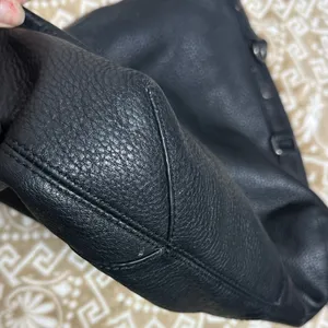 Luck Brand Black Leather Hobo Bag/ Tote thumbnail 6