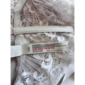Free‎ People Intimately Adella Lace Bralette Ivory White Floral Boho Small thumbnail 4