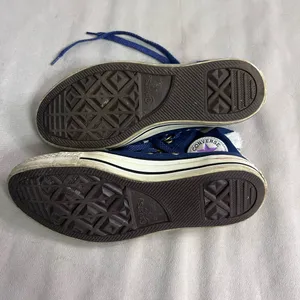 ⭐ Converse Chuck Taylor All Star High Top Blue Sherpa Lined Women’s 8 thumbnail 11