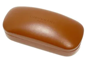 Longchamp Sunglasses Case Only Clamshell Brown Hardcase‎ Large thumbnail 1