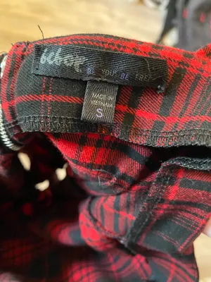 Bebop Plaid Jumper Dress thumbnail 3