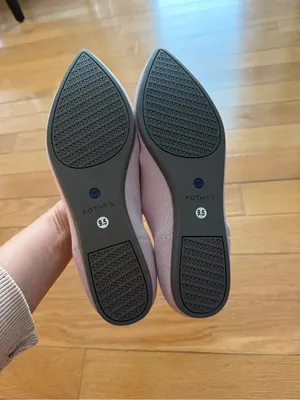 NWOT Rothy’s The Point Flats Size 9.5 Petal Pink thumbnail 5