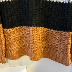 American Eagle Striped V Neck Long Sleeve Sheer Knit‎ Sweater XS thumbnail 10