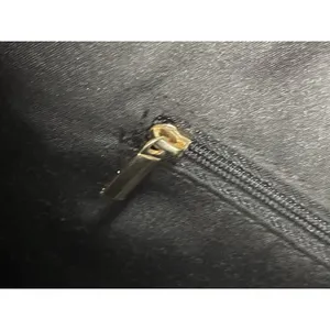 ALDO Black Large Textured Tote Bag Zip Closure Gold Studded Inner Pockets thumbnail 13