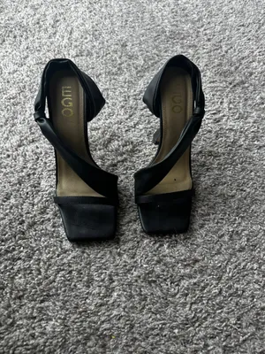EGO Square Toe Strappy Heels thumbnail 2