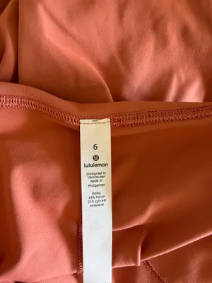 Lululemon Wunder Under High-Rise 28" Luxtreme Tights Rustic Coral size 6 thumbnail 3